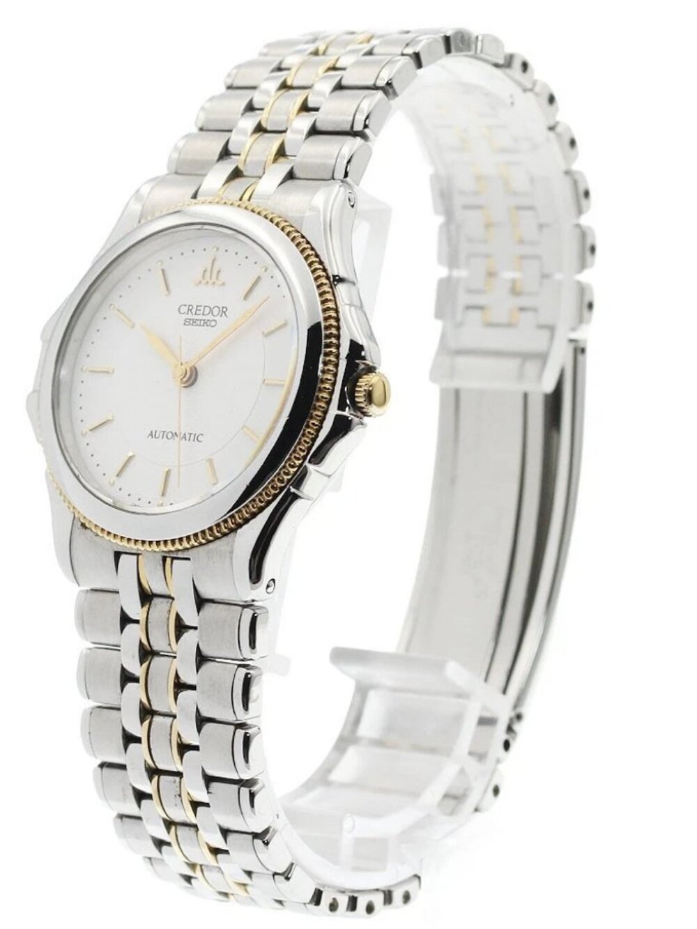 SEIKO CREDOR Pacificique 4S71-6A00/GCBB996 white Dial Automatic Men's_954210
